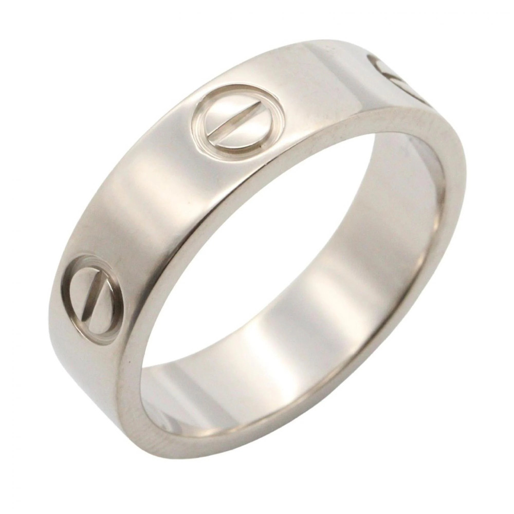 CARTIER 18k Silver Love Ring